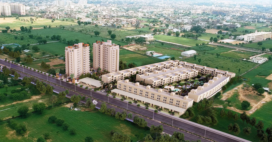 Kedias The Palm Vaishali Nagar Jaipur | 2, 3, 4 bhk Flats for Rent