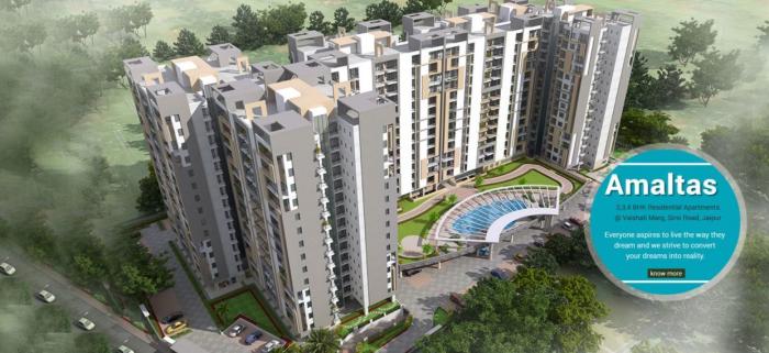 Platinum Amaltas Vaishali Nagar Jaipur | 2, 3, 4 bhk Flats for Rent