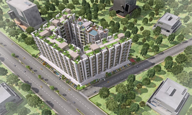 Vardhman Kings Court Gandhi Path West Vaishali Nagar Jaipur | 2, 3, 4 bhk Flats for Tolet-Rent