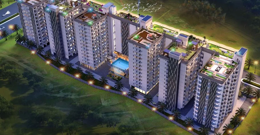 Flats for Rent in Samanvay The Amelias Ajmer Road Jaipur | 1, 2 BHK Apartments