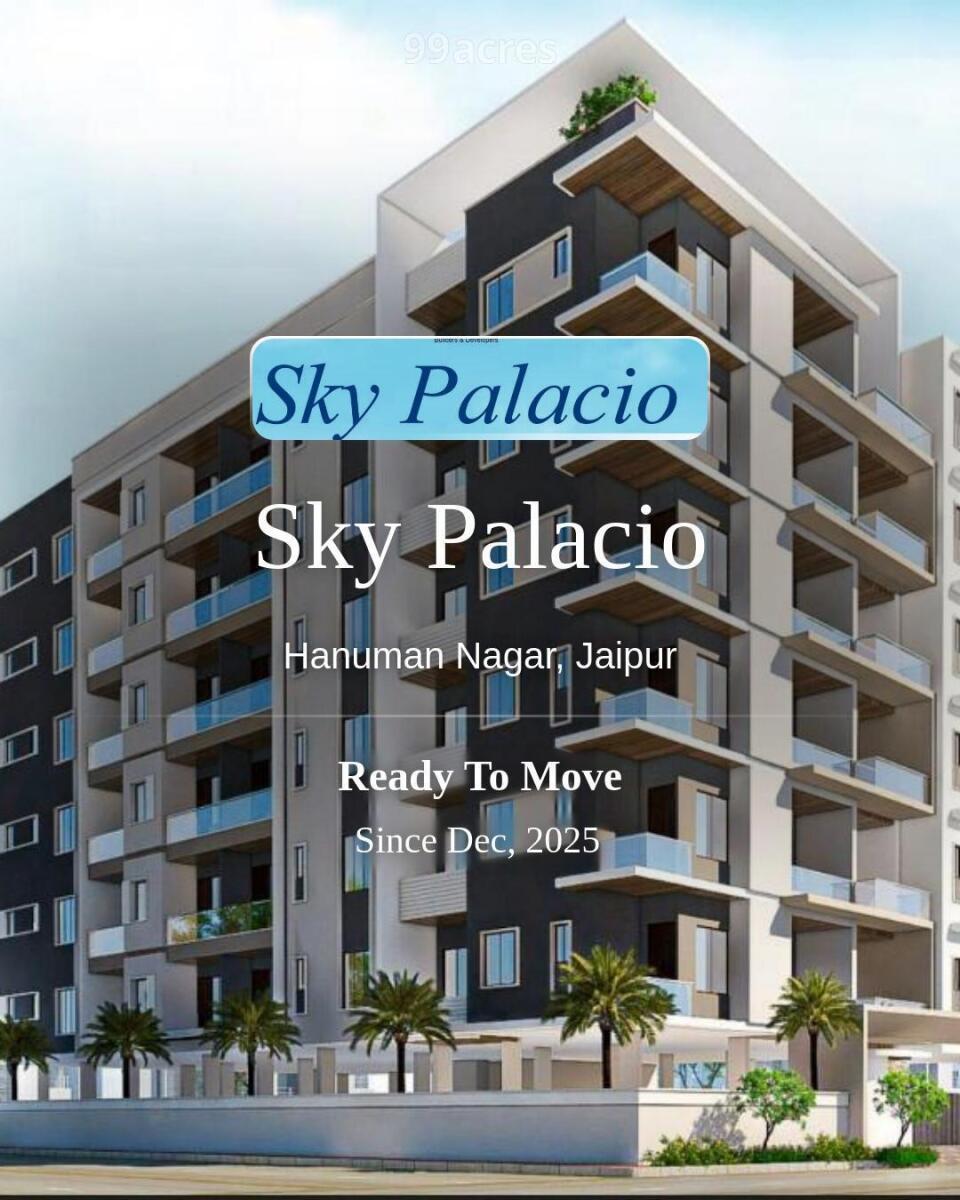 4 BHK Flats for Rent in Sky Palacio Hanuman Nagar Vaishali Nagar Jaipur